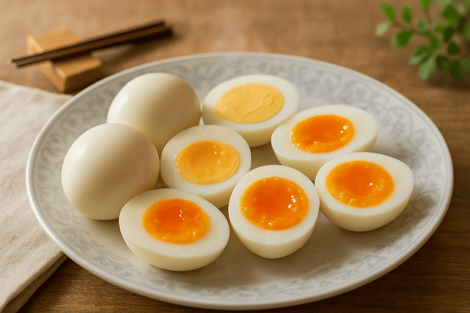 Boiled Egg finished dish