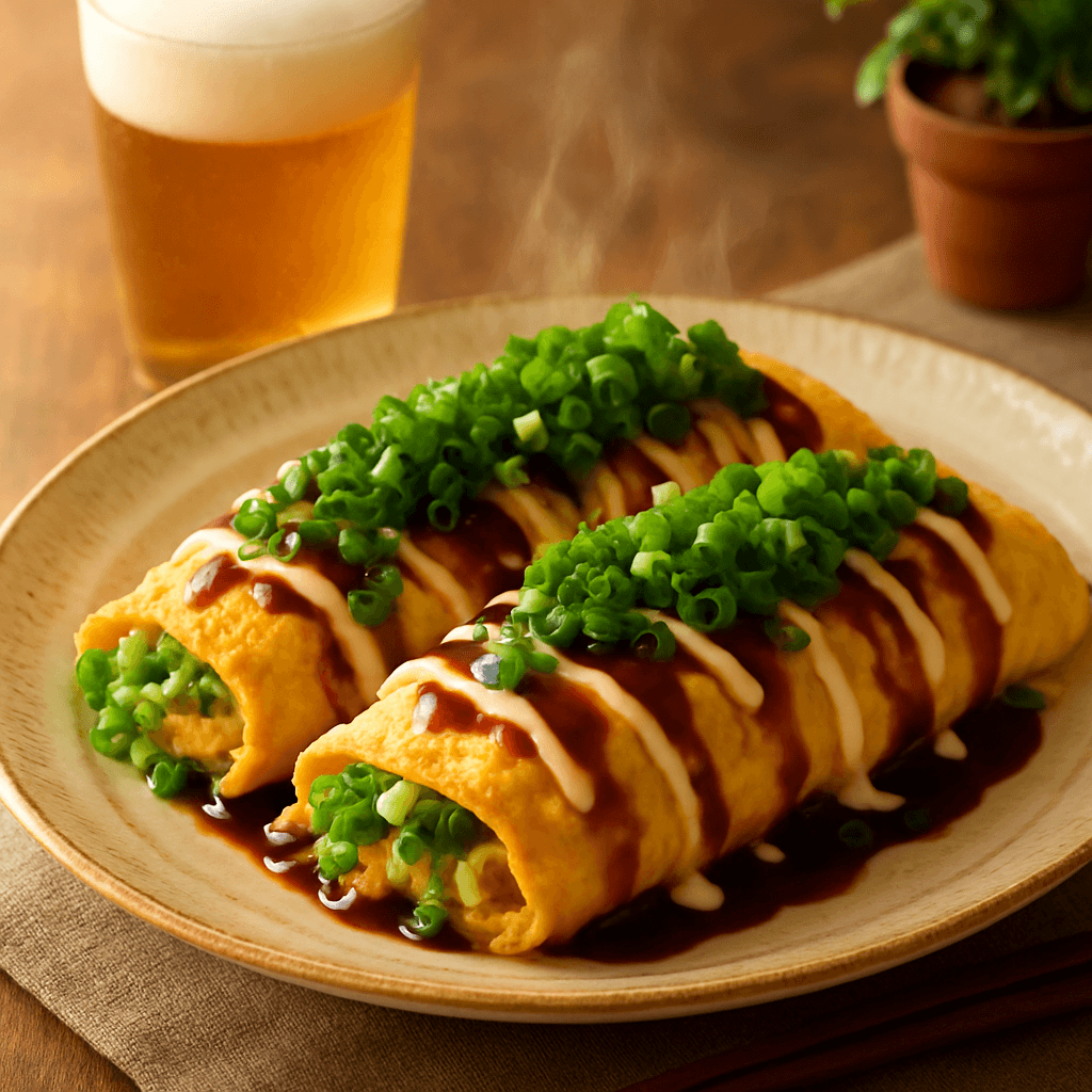 Tonpeiyaki finished dish