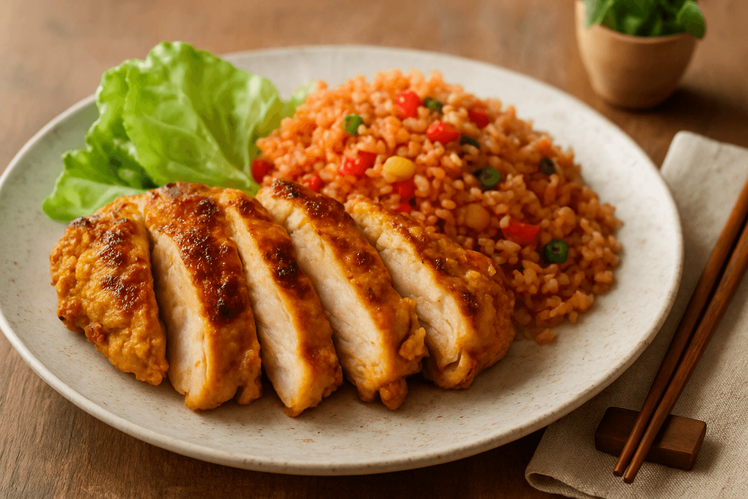 Tandoori Chicken finished dish