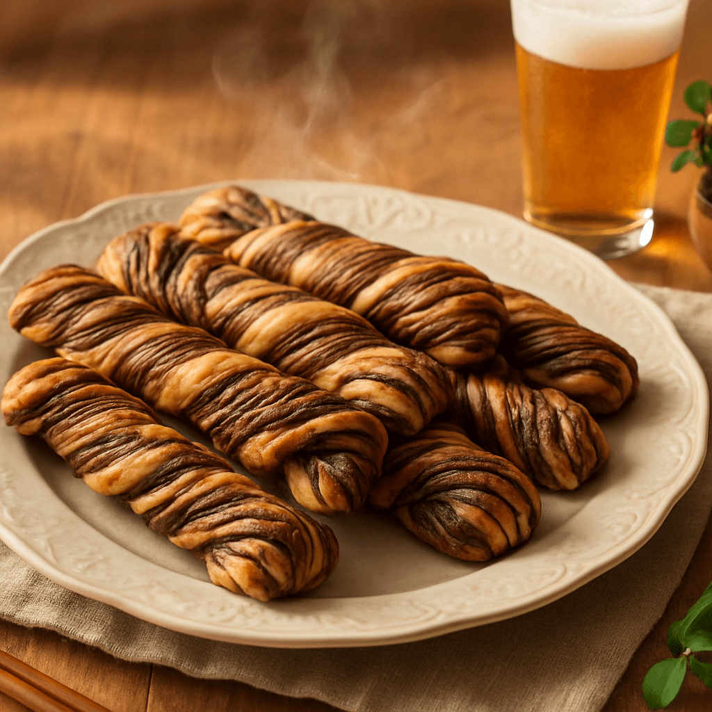 チョコマーブルパンの完成写真