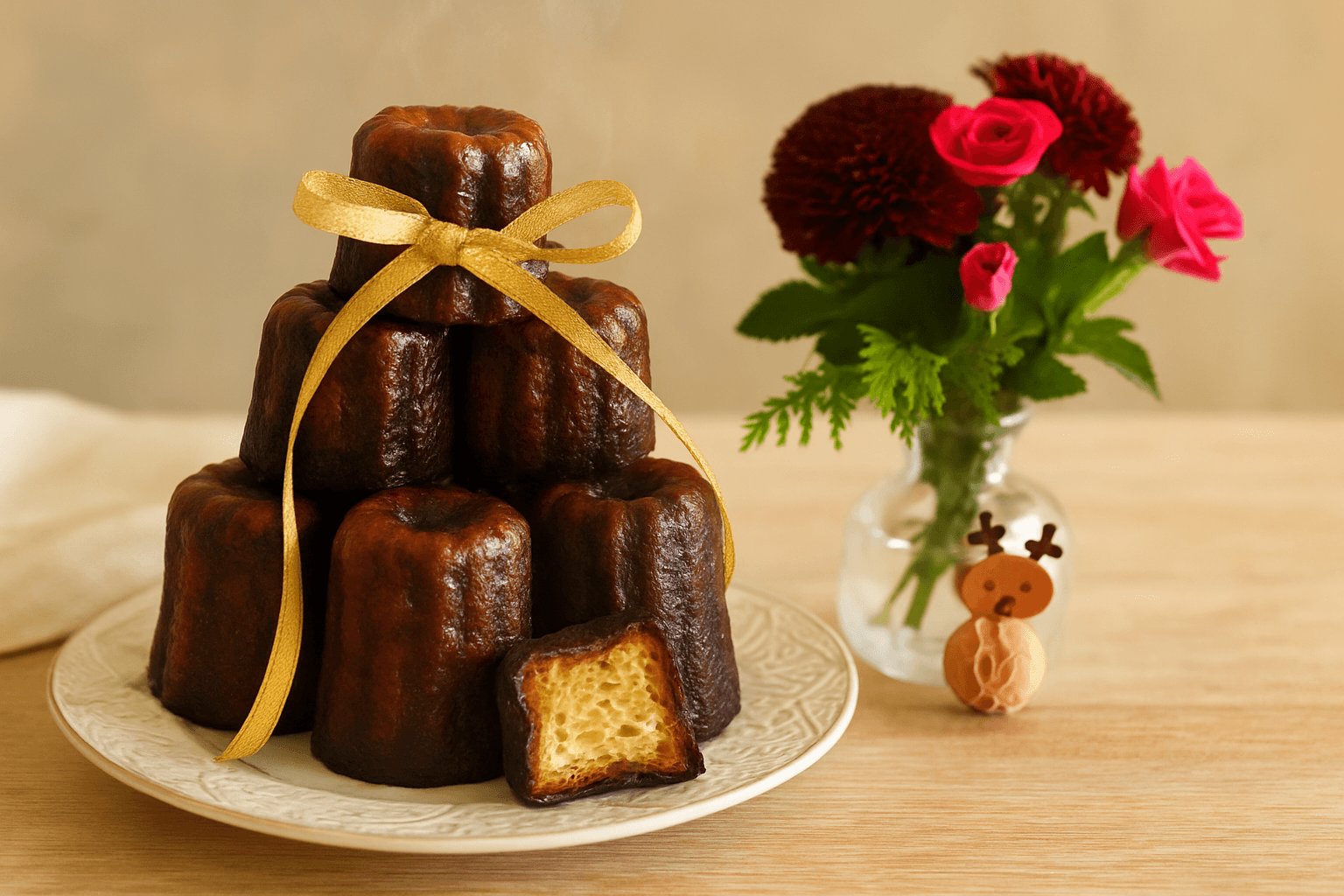 カヌレの完成写真