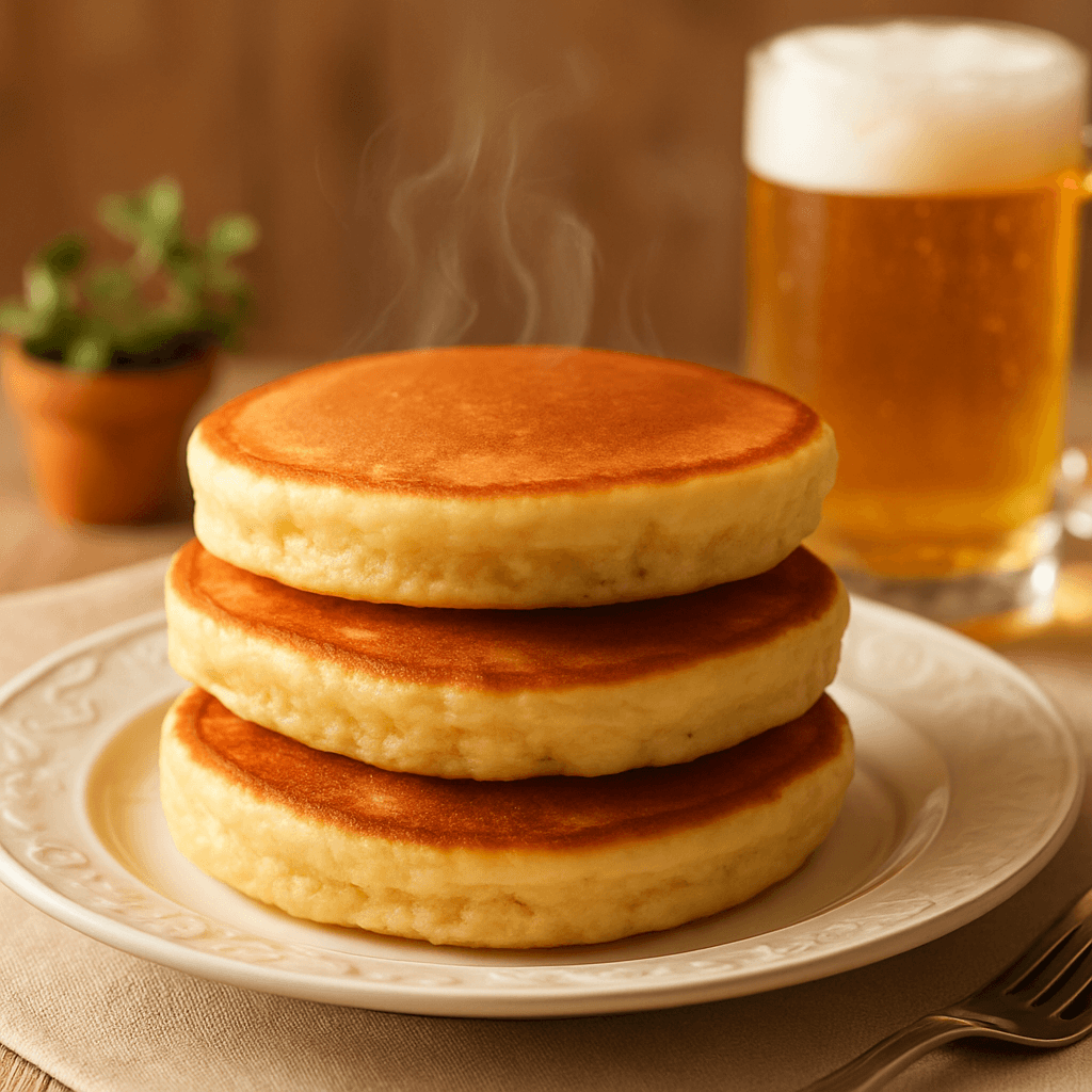 ホットケーキの完成写真