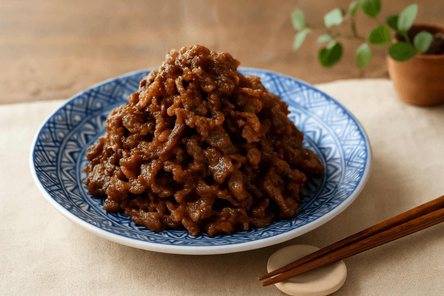 牛肉のしぐれ煮の完成写真