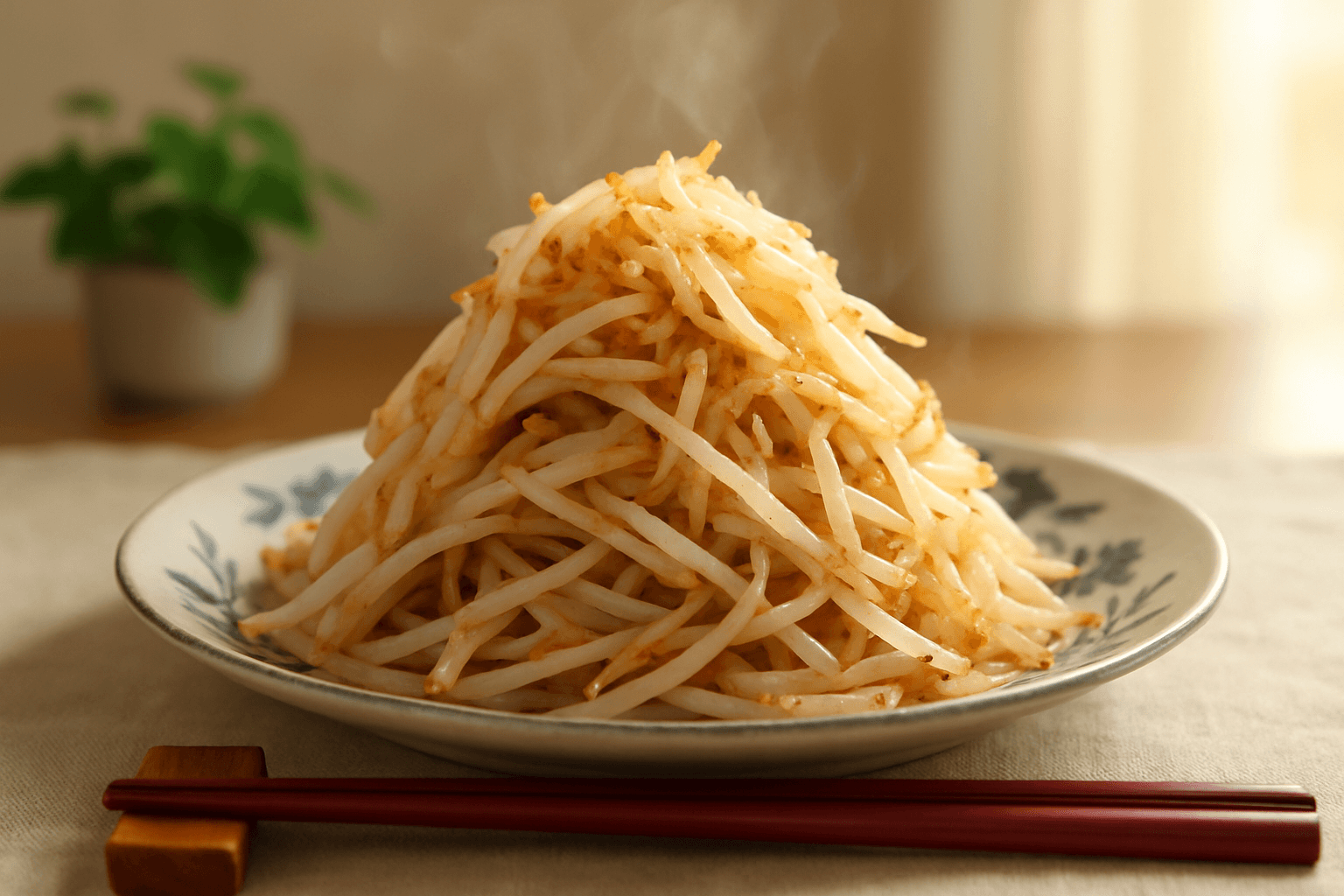 Addictive Bean Sprouts finished dish