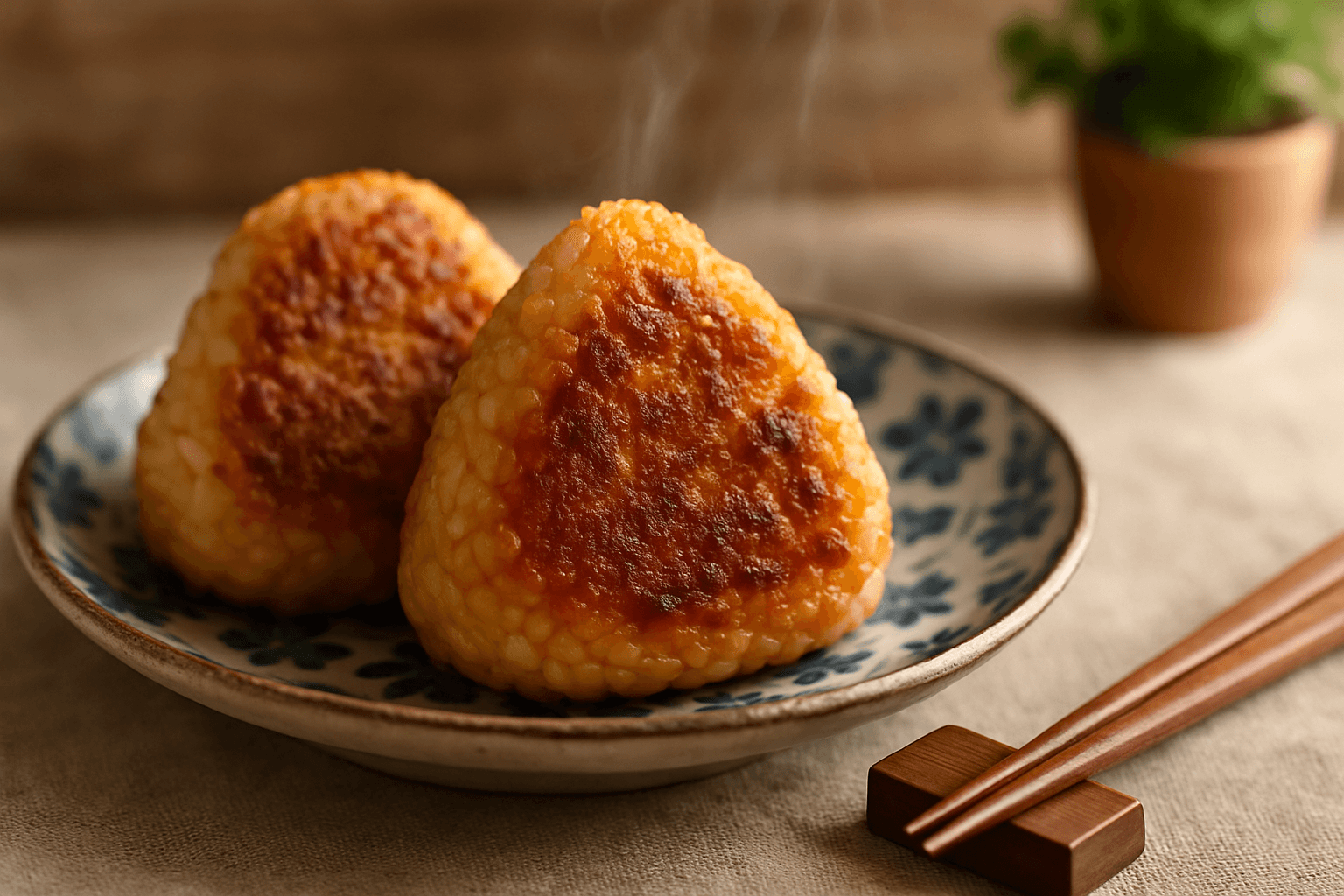 焼きおにぎりの完成写真