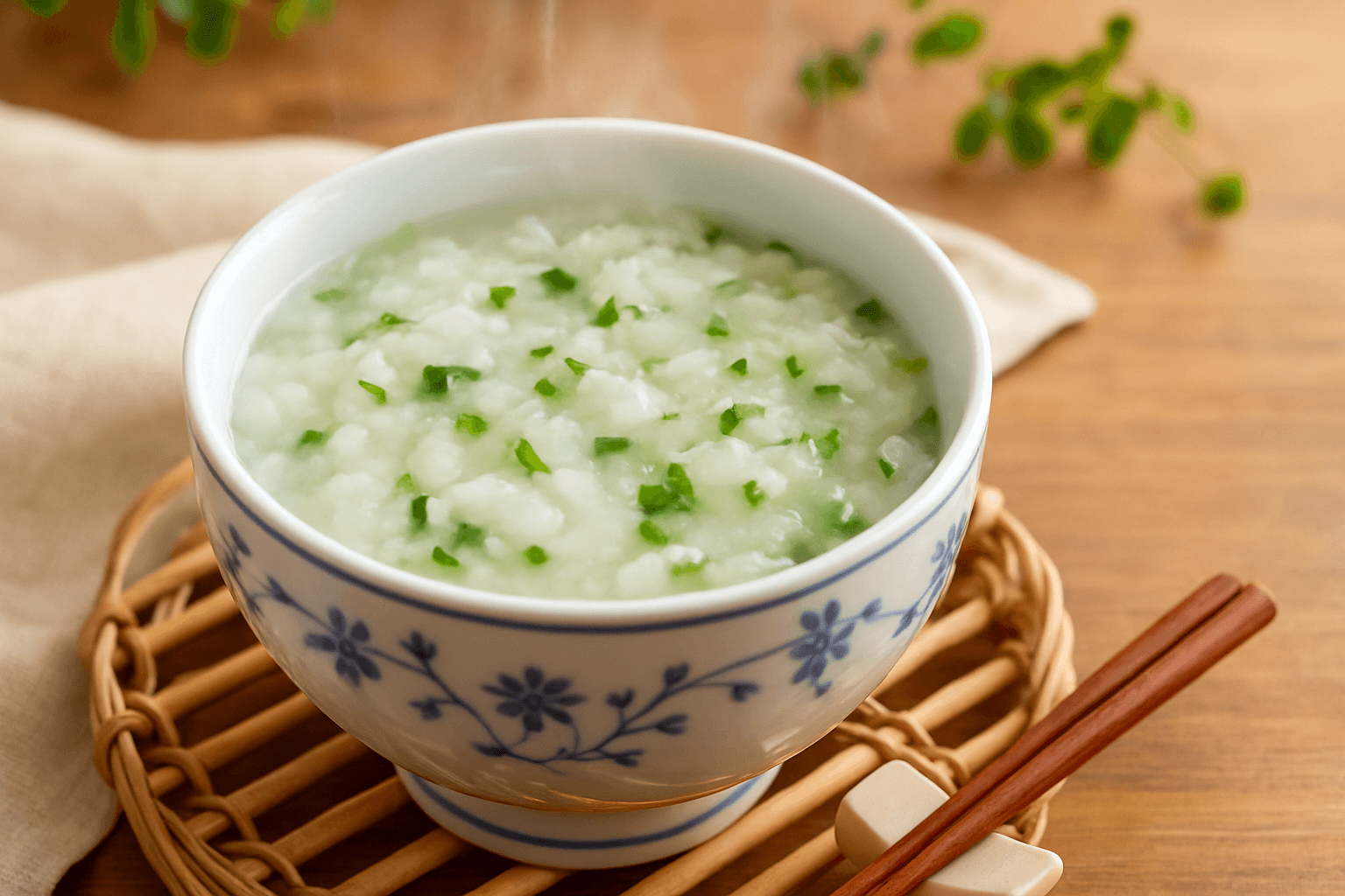 七草粥の完成写真