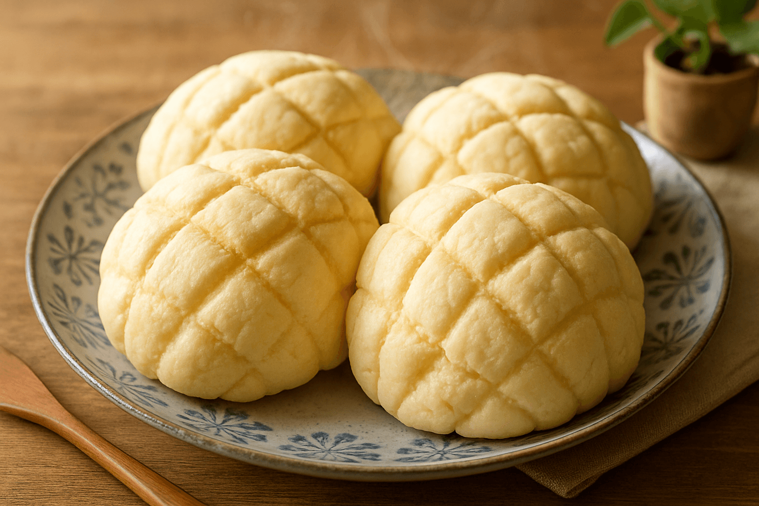 メロンパンの完成写真