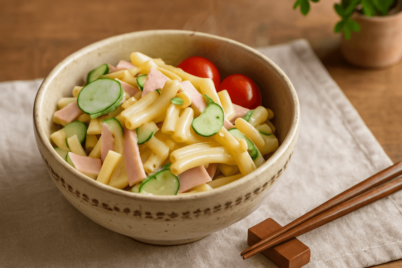 マカロニサラダの完成写真