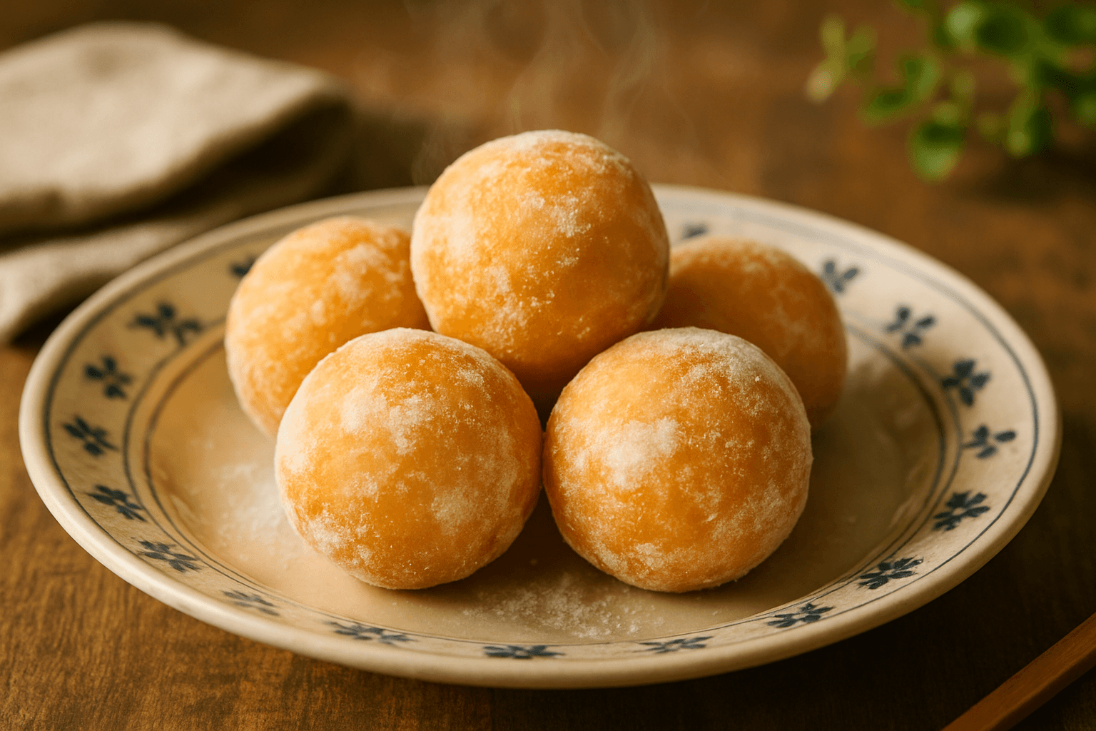 Donuts finished dish