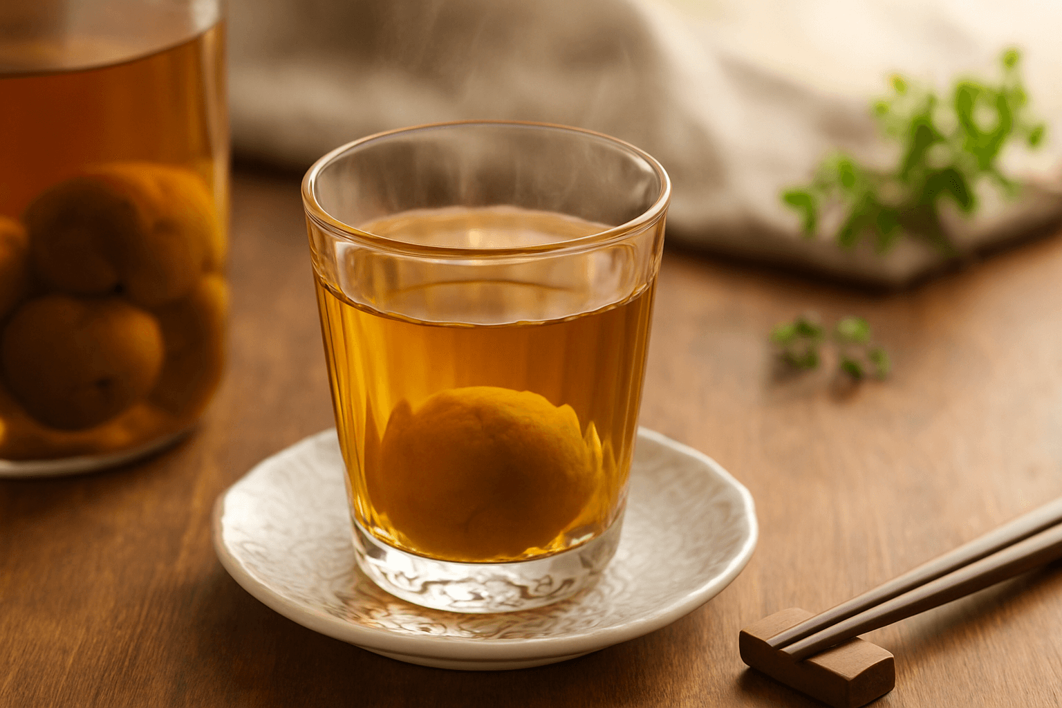 梅酒の完成写真