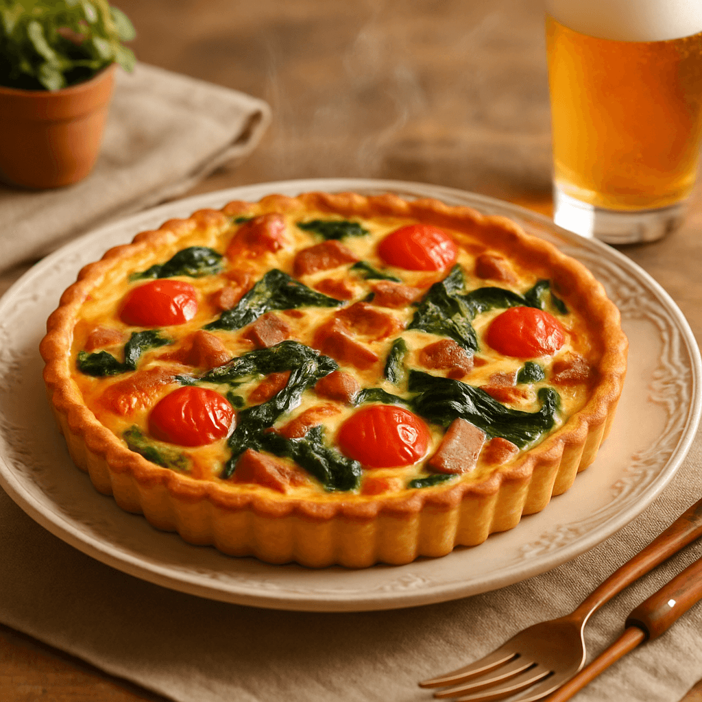 キッシュの完成写真