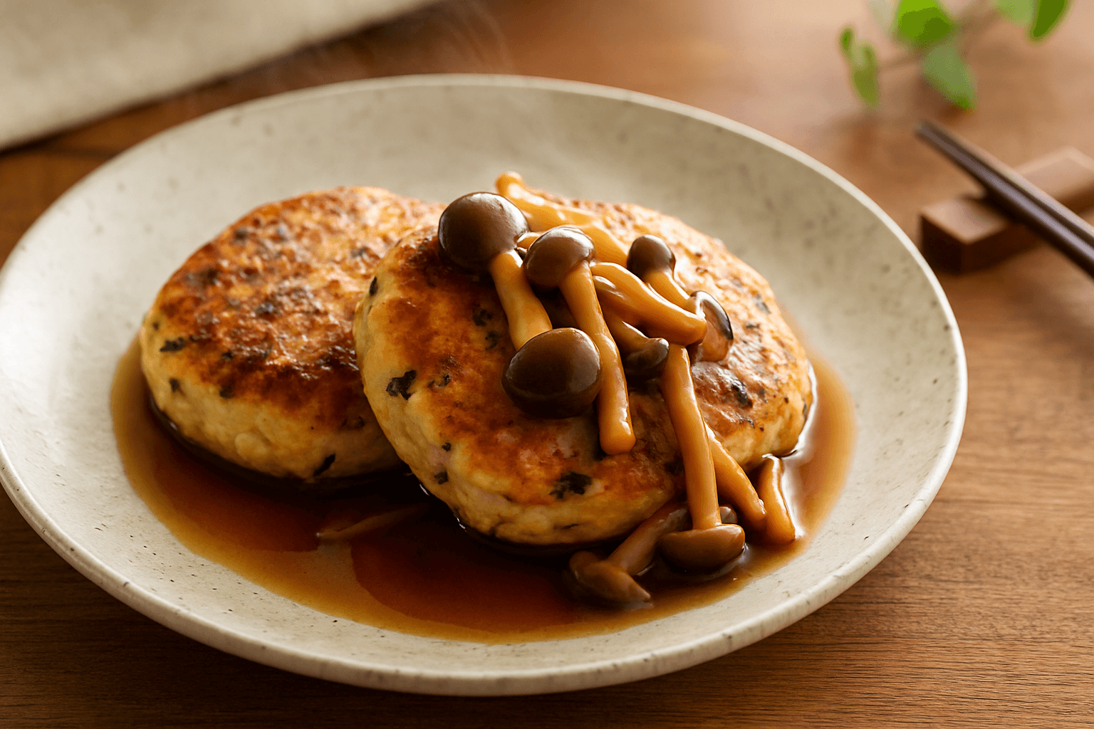 豆腐ハンバーグの完成写真