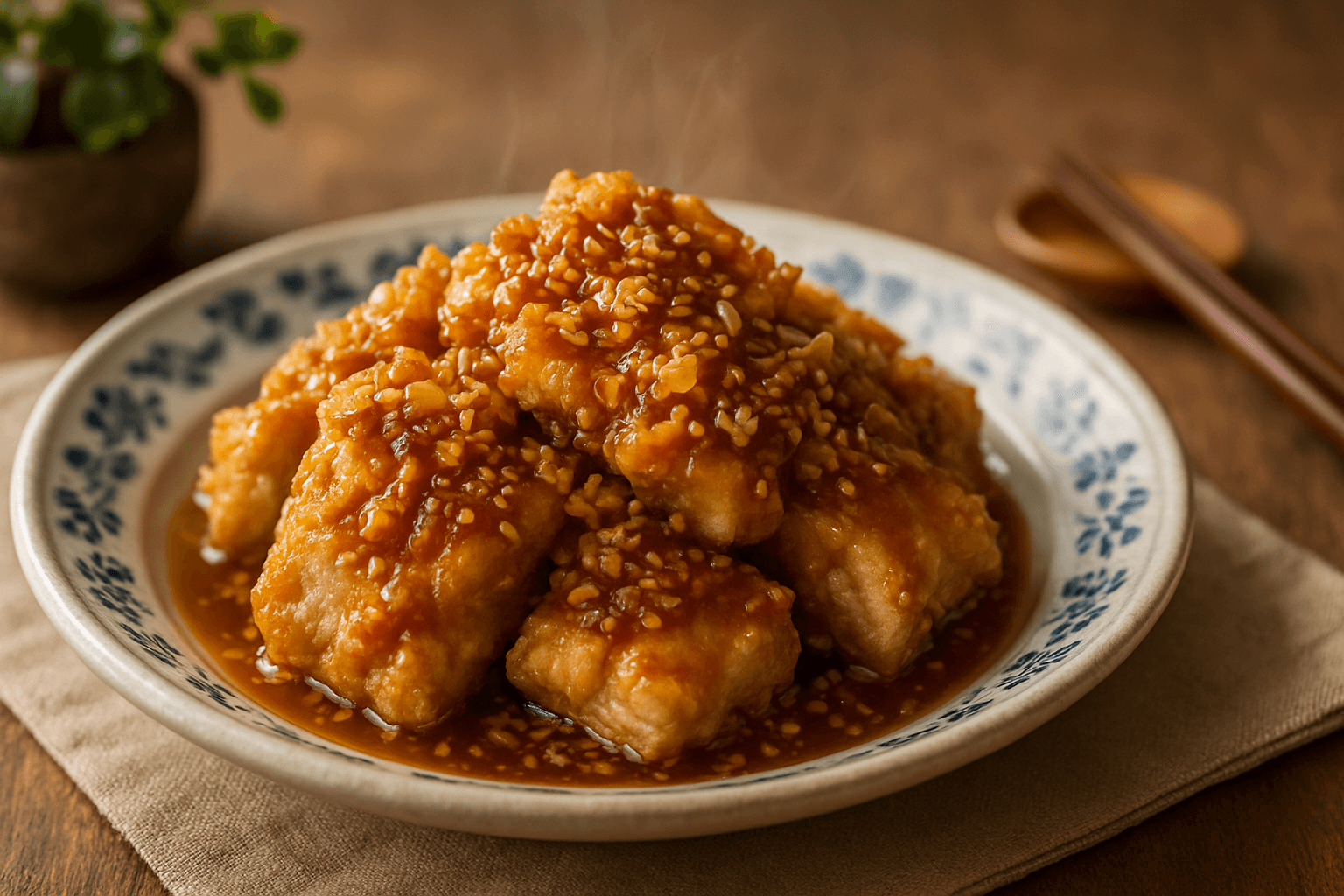 油淋鶏の完成写真