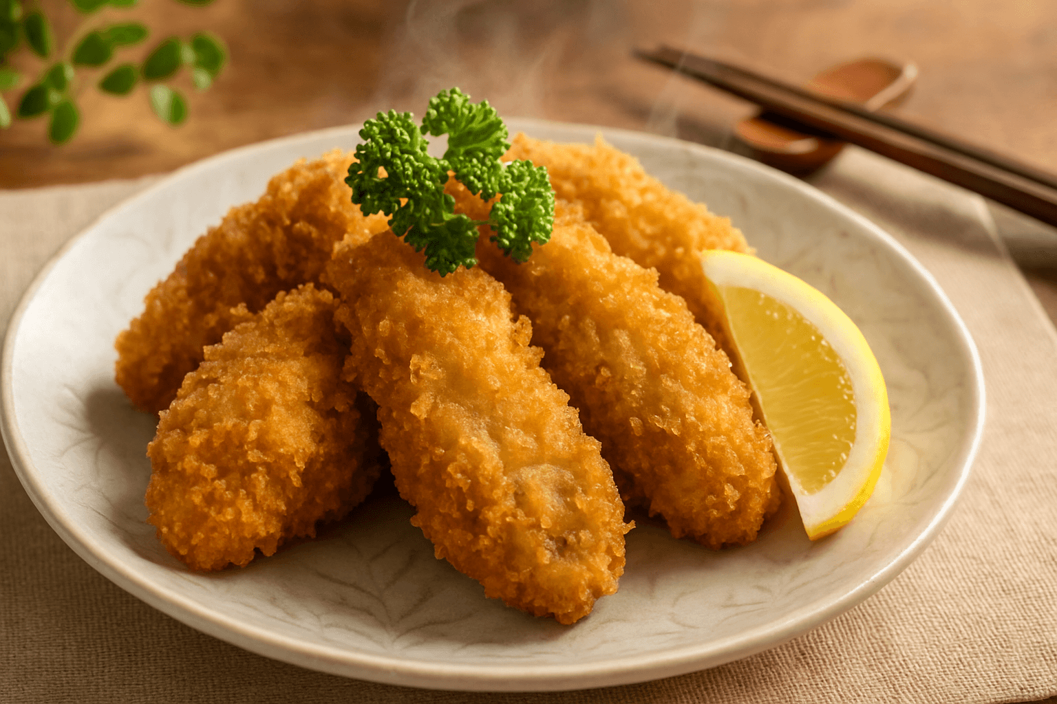 牡蠣フライの完成写真