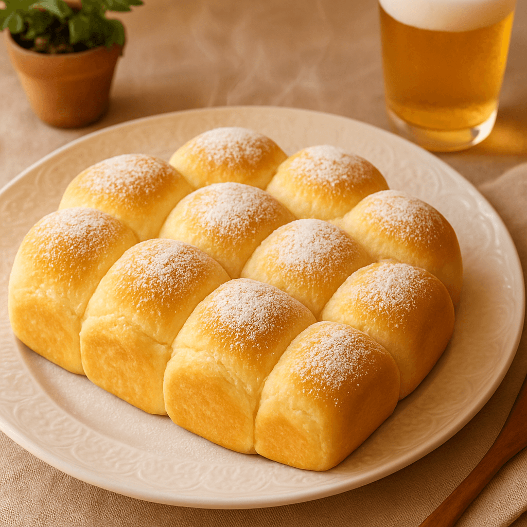 ミルクパンの完成写真