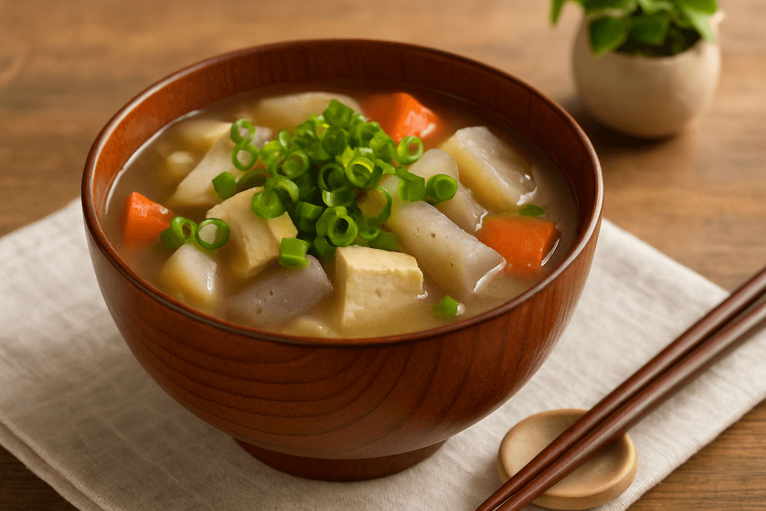 Kenchin Jiru finished dish