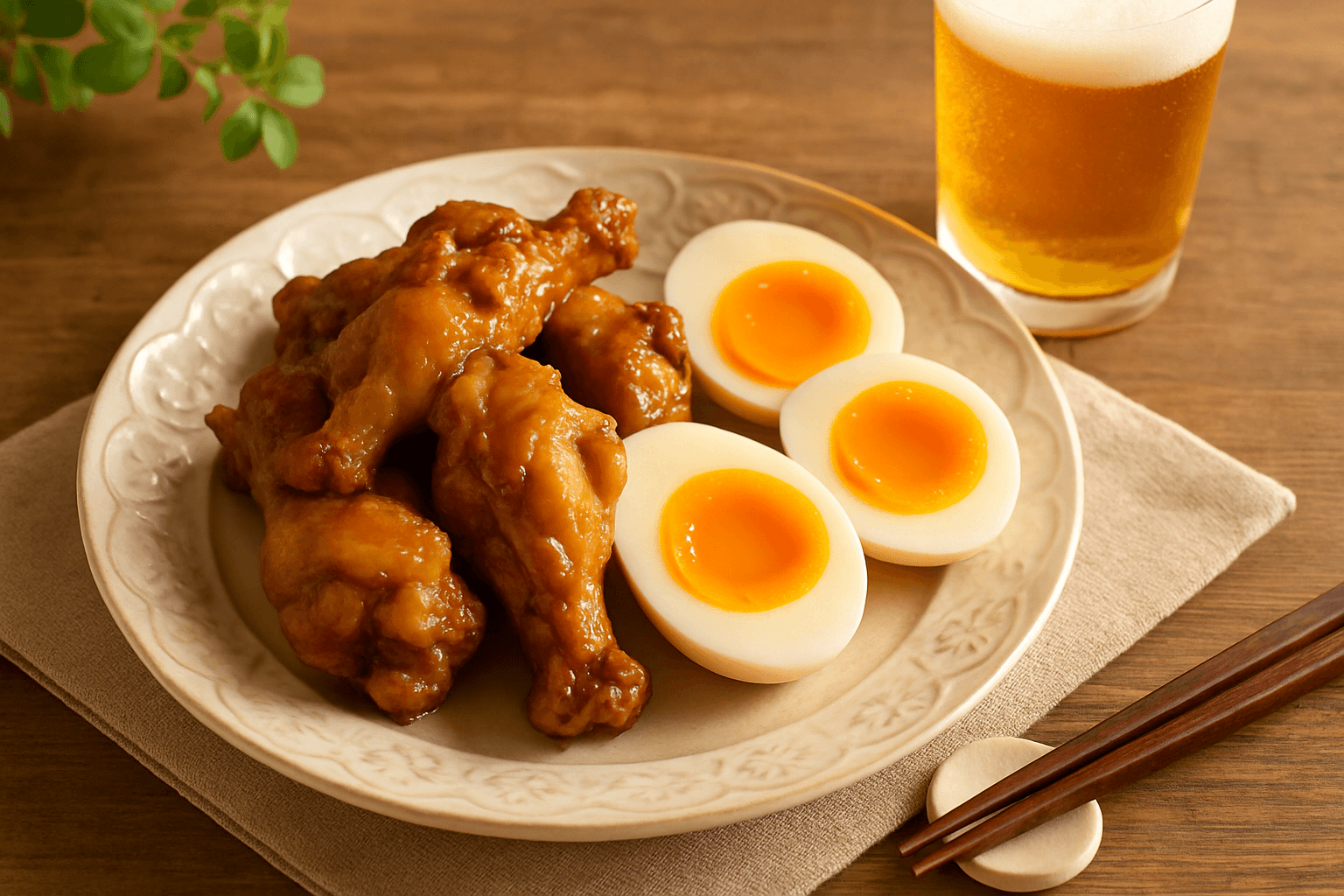 手羽元のさっぱり煮の完成写真