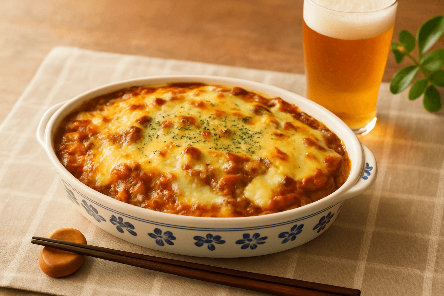 Curry Doria finished dish