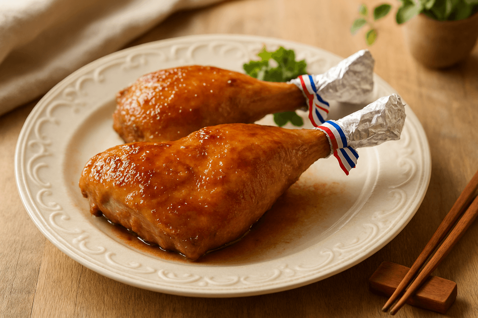 照り焼きチキンの完成写真