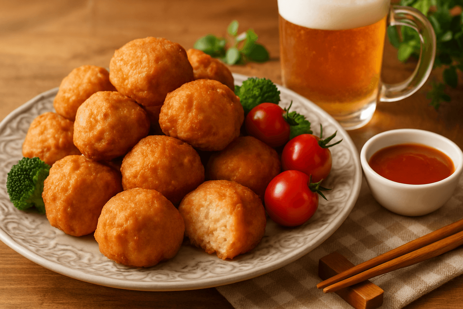 チキンナゲットの完成写真