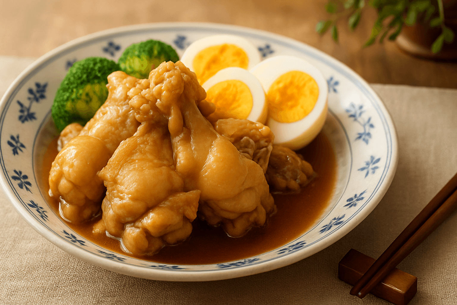 Tangy Chicken Wings finished dish