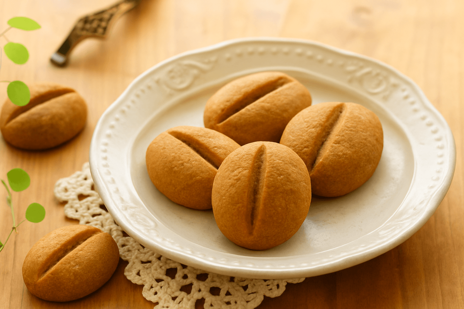 Coffee Cookies finished dish