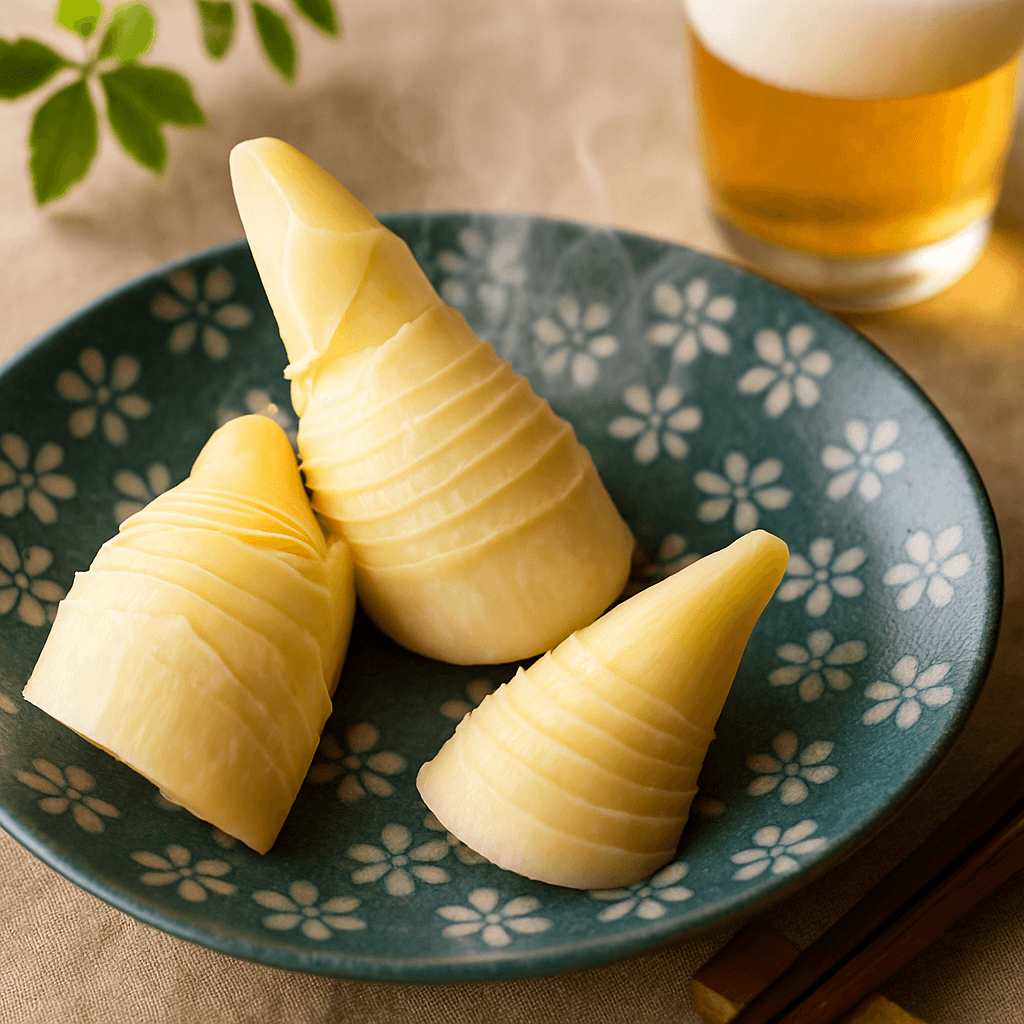 Bamboo Shoot Preparation (Akunuki) finished dish