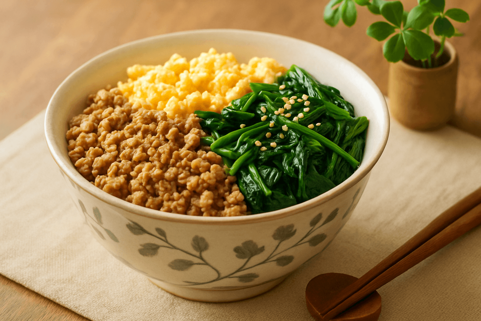 Soboro Don finished dish