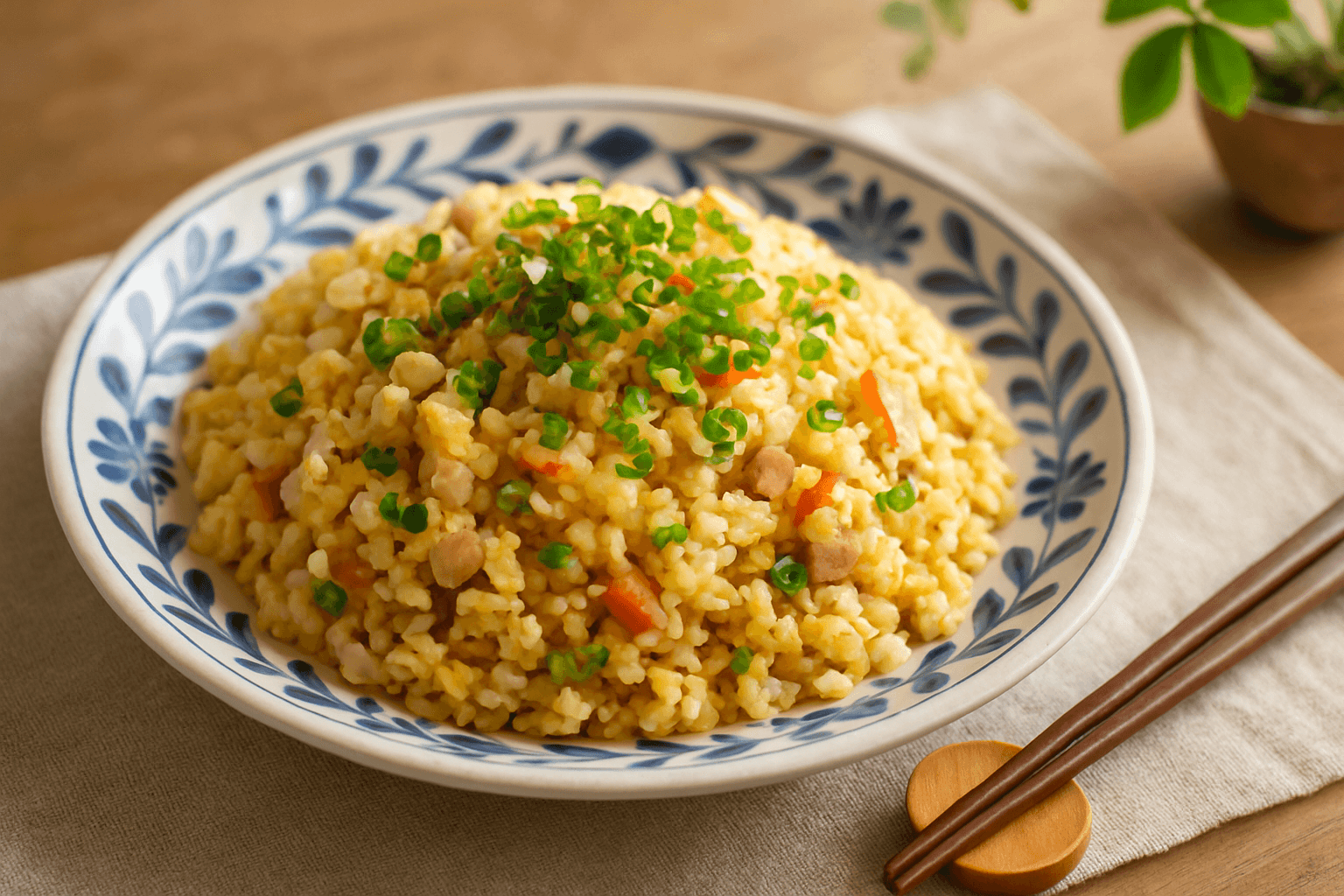 Fried Rice (Chahan) finished dish