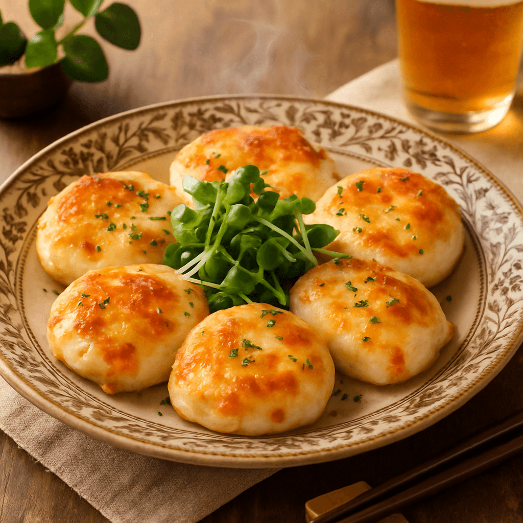 はんぺんマヨチーズ焼きの完成写真