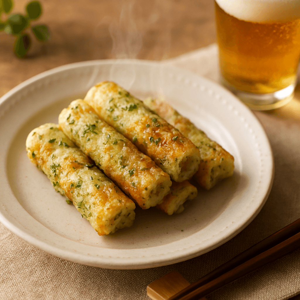 ちくわの磯辺揚げの完成写真