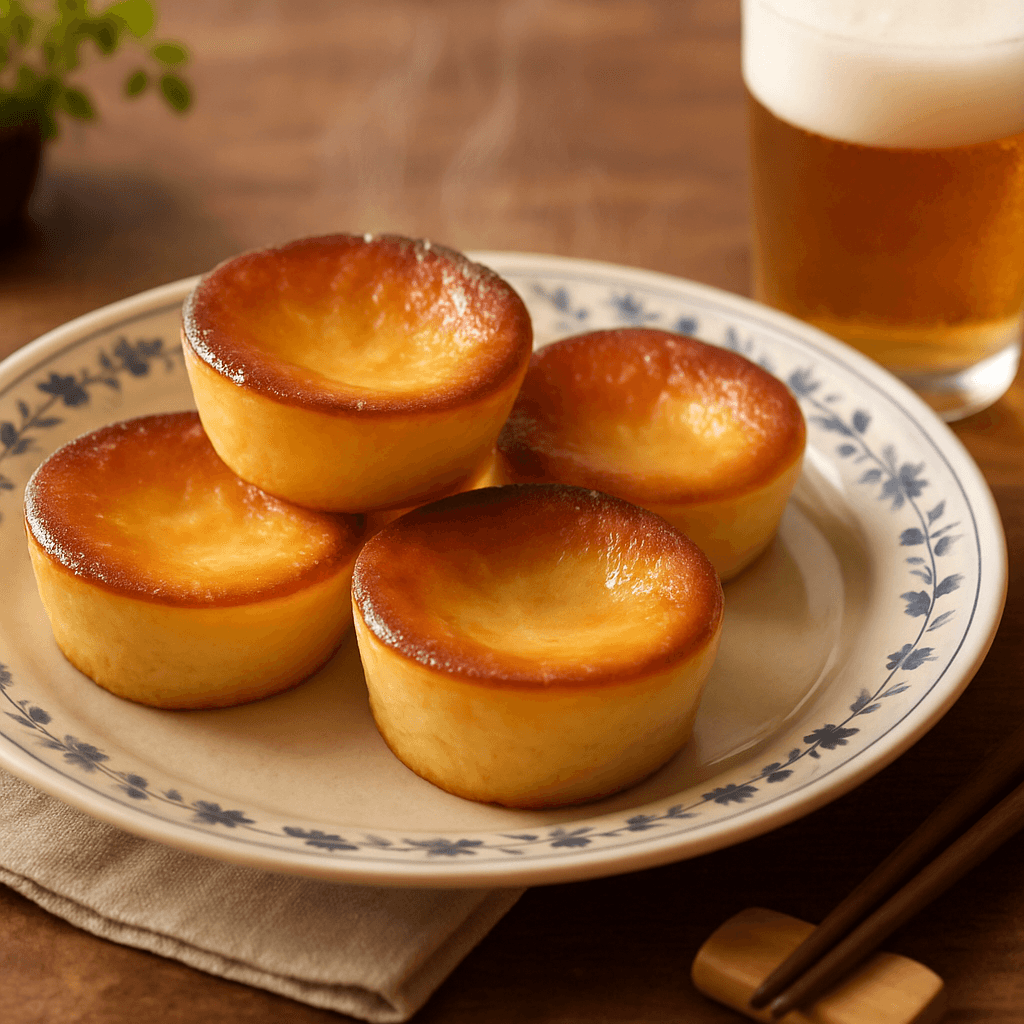 ヨーグルトと豆腐のチーズケーキの完成写真