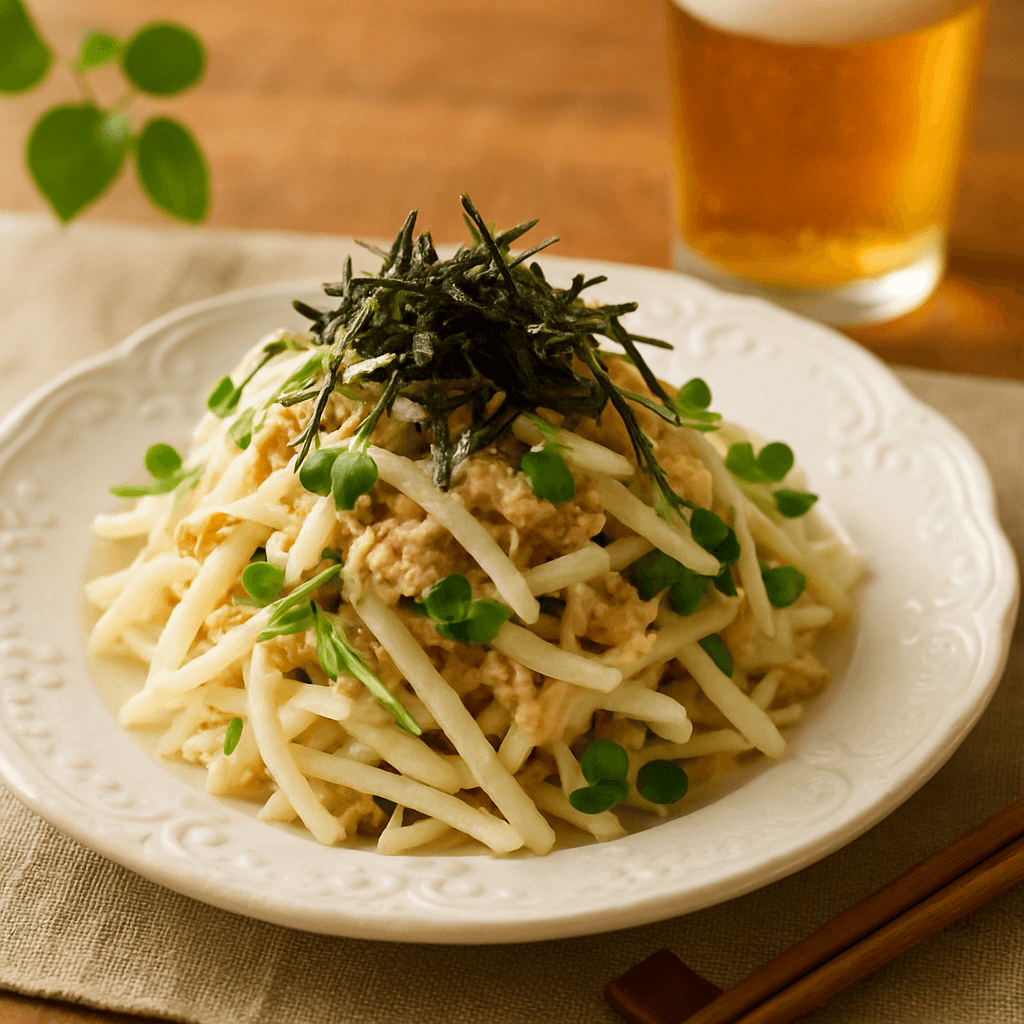 大根とツナのサラダの完成写真