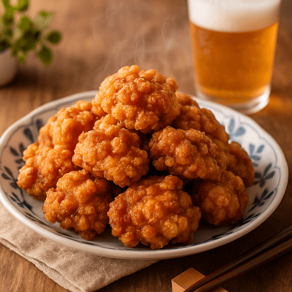 唐揚げの完成写真