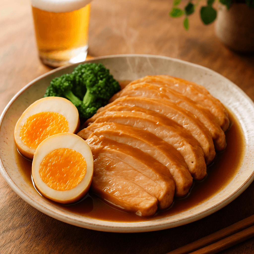 鶏チャーシューの完成写真