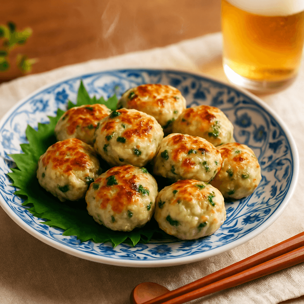 Tsukune finished dish