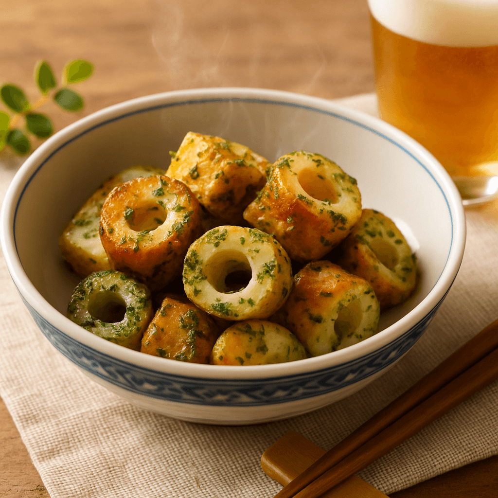 ちくわのマヨ焼きの完成写真