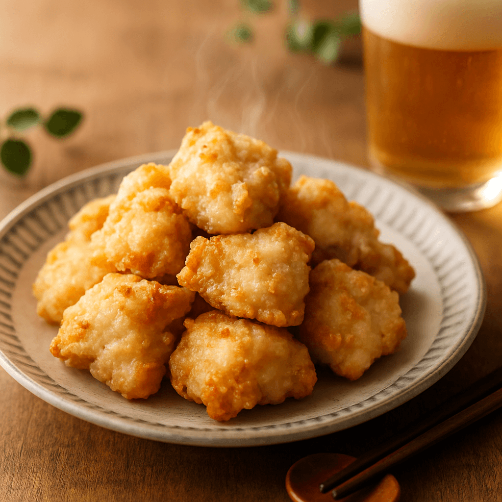 塩唐揚げの完成写真