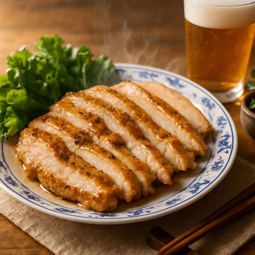 チキンステーキの完成写真