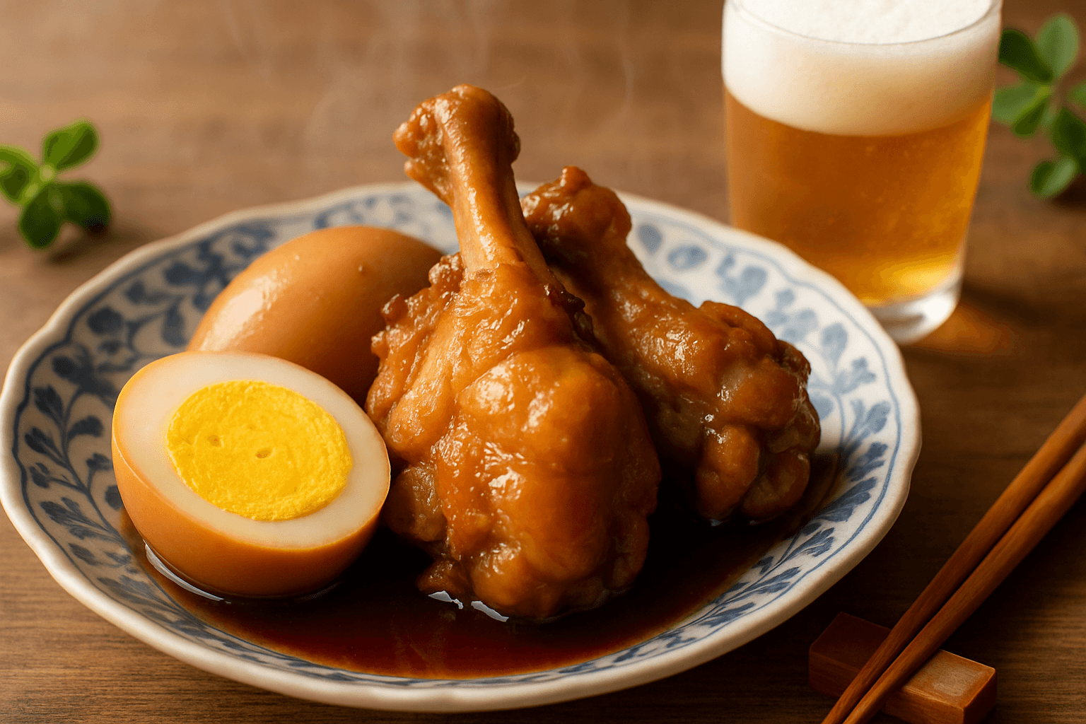 手羽元の煮卵の完成写真