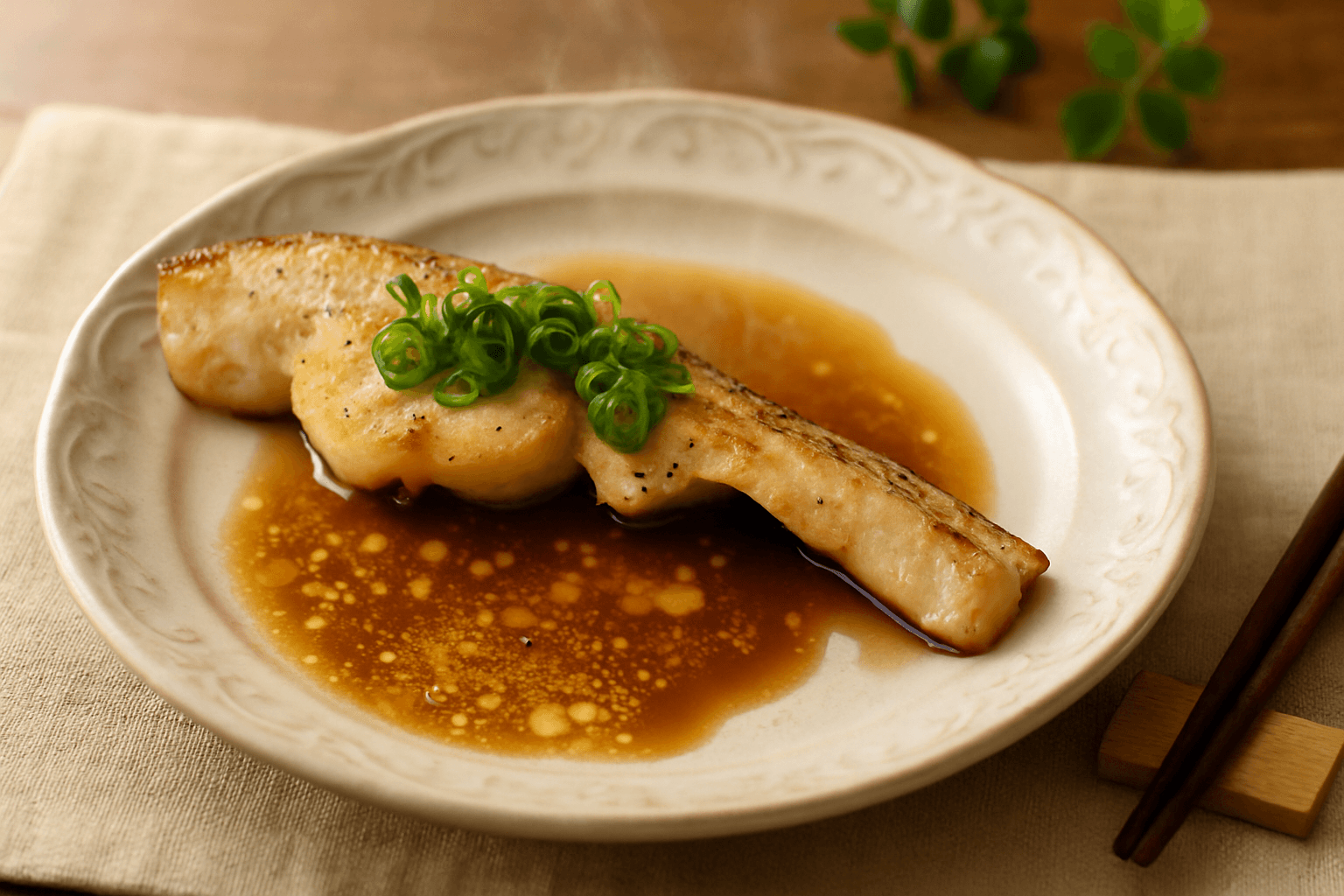 たらのムニエルの完成写真