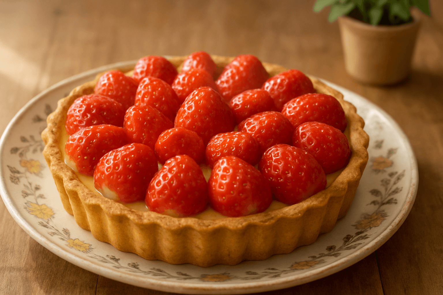 タルト台の完成写真