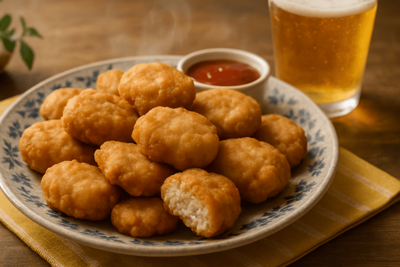 Chicken Nuggets finished dish