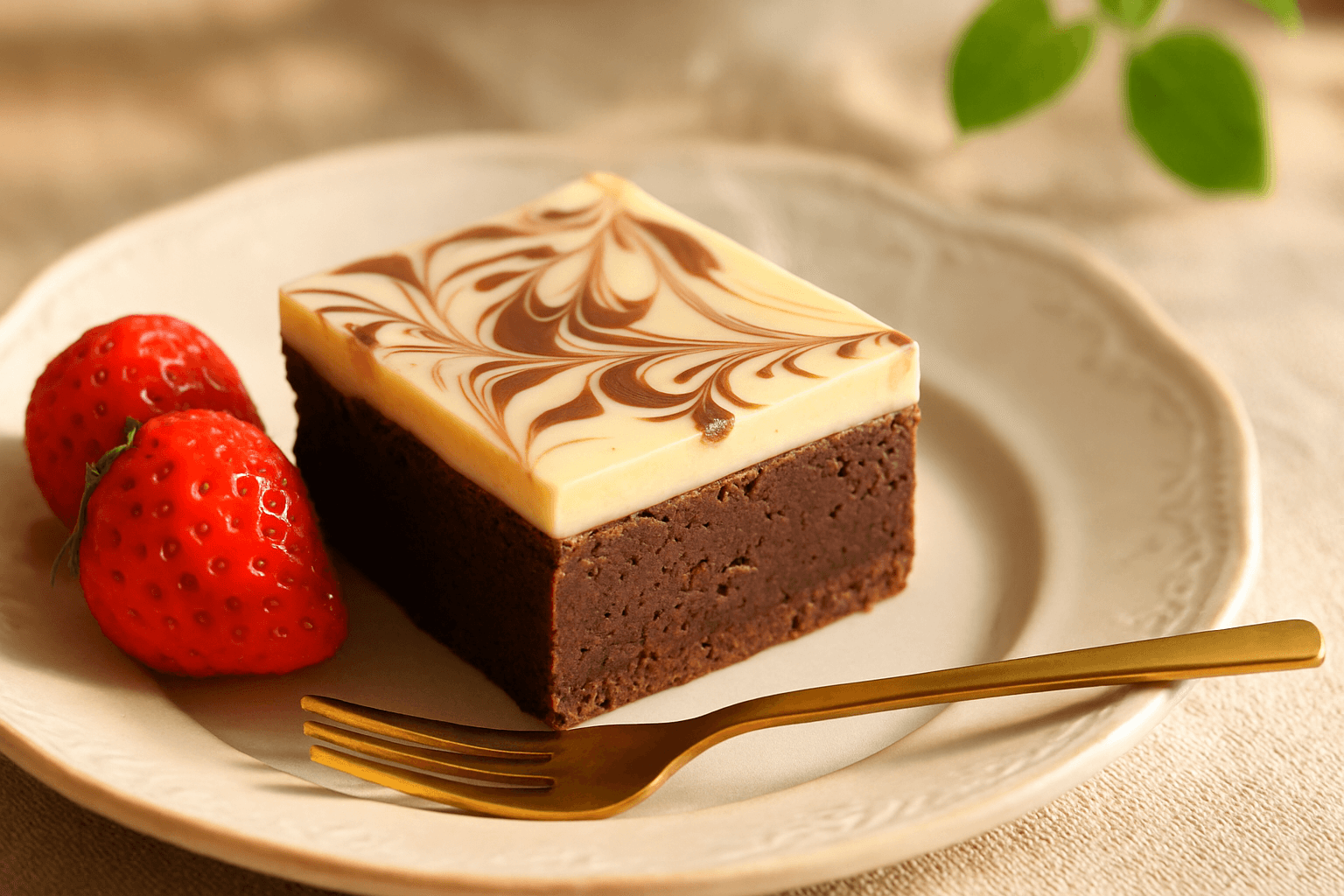 生チョコケーキの完成写真