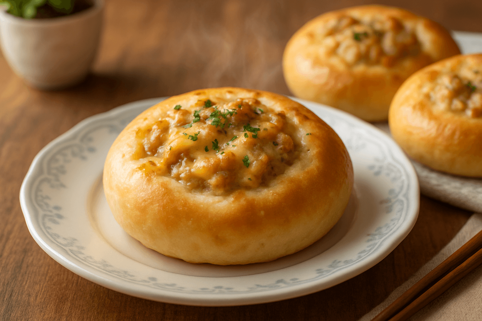 ツナマヨマフィンの完成写真